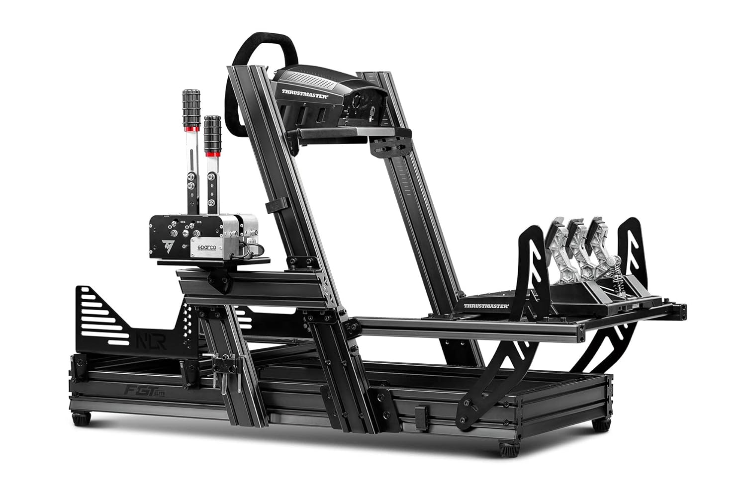 F-GT Elite Formula & GT Aluminium Profile Simulator Cockpit - Wheel plate Edition