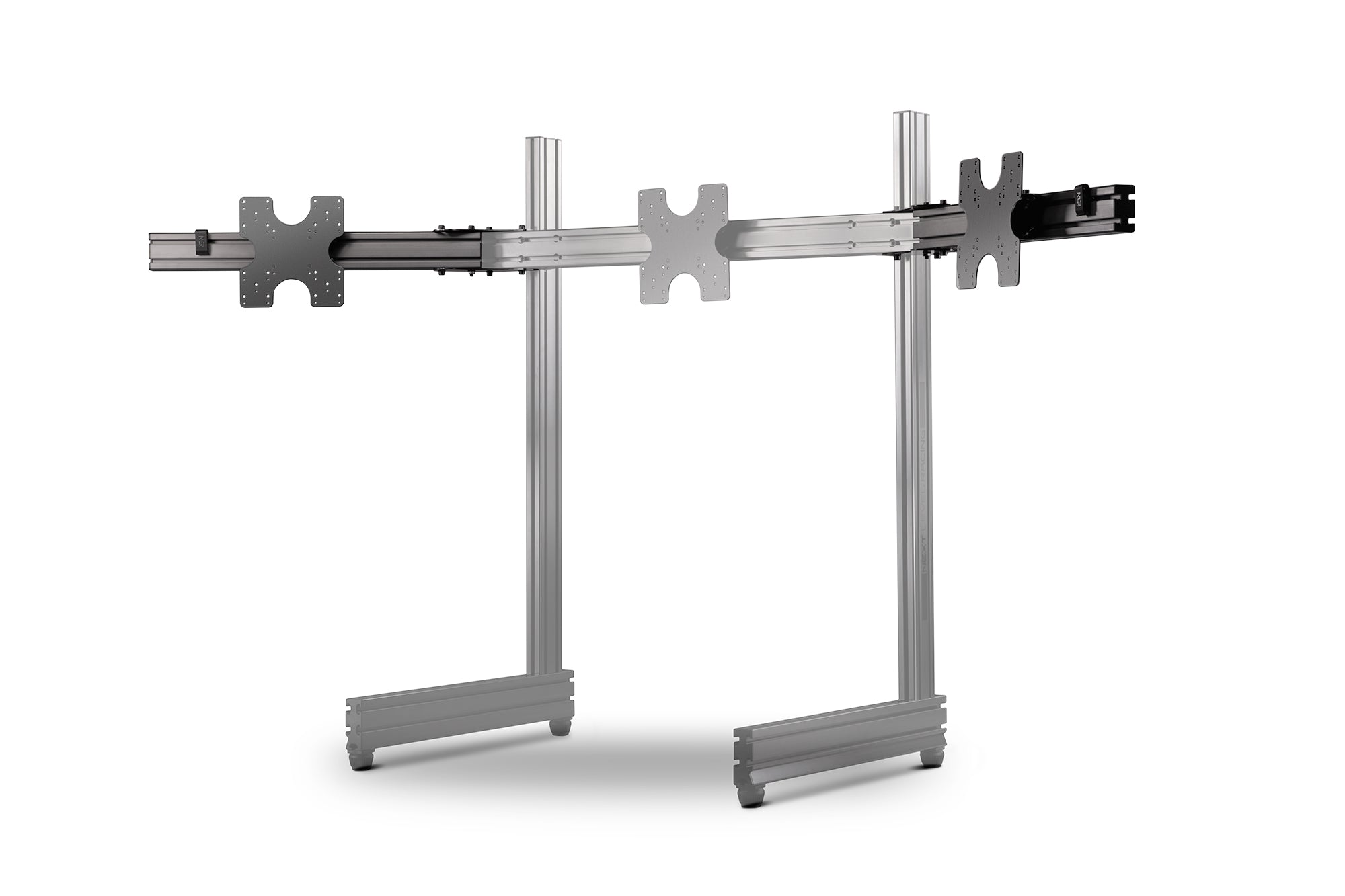 Elite Freestanding Triple Monitor Stand Add On Carbon Grey