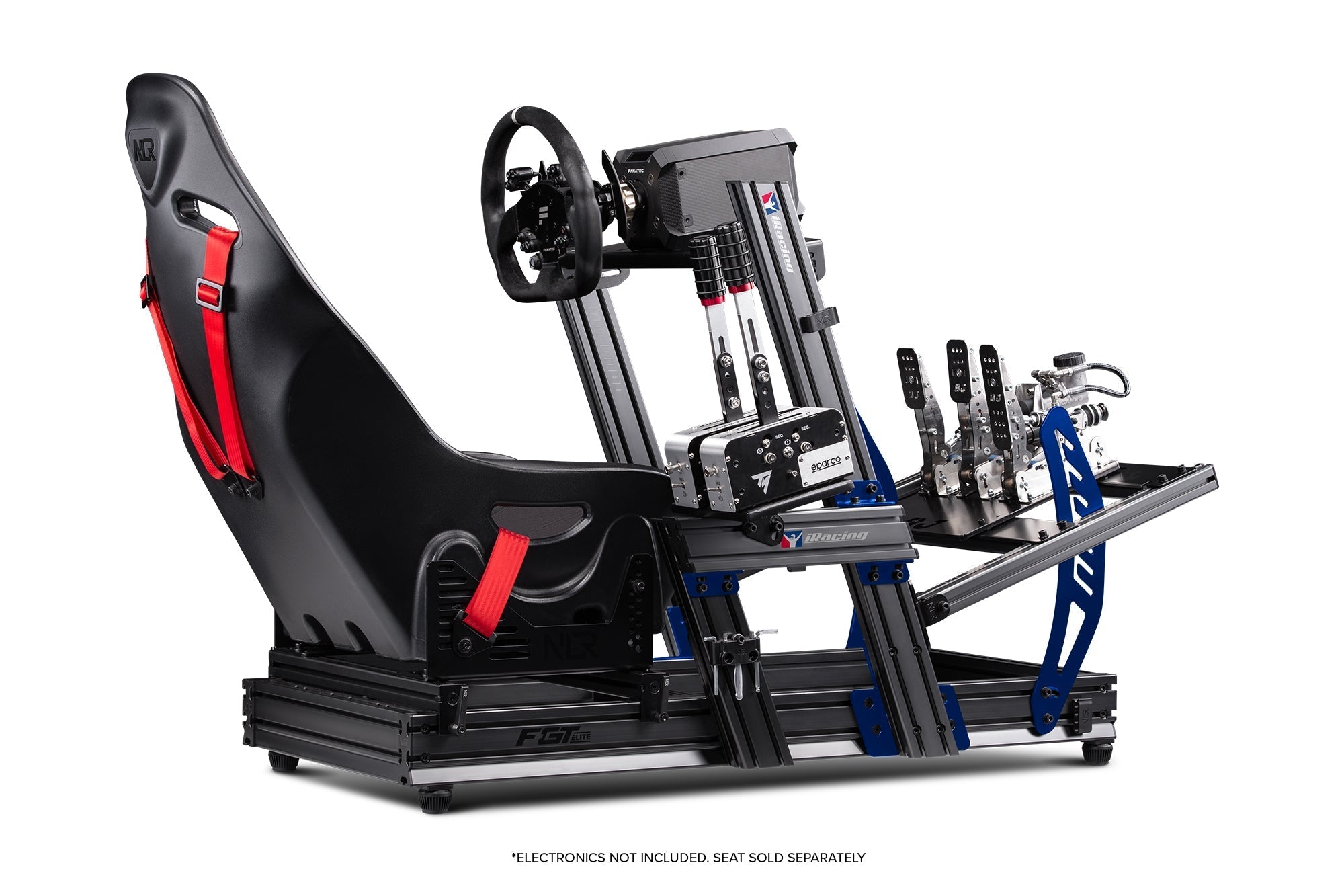 F-GT Elite Formula and GT Racing Simulator Cockpit iRacing Edition