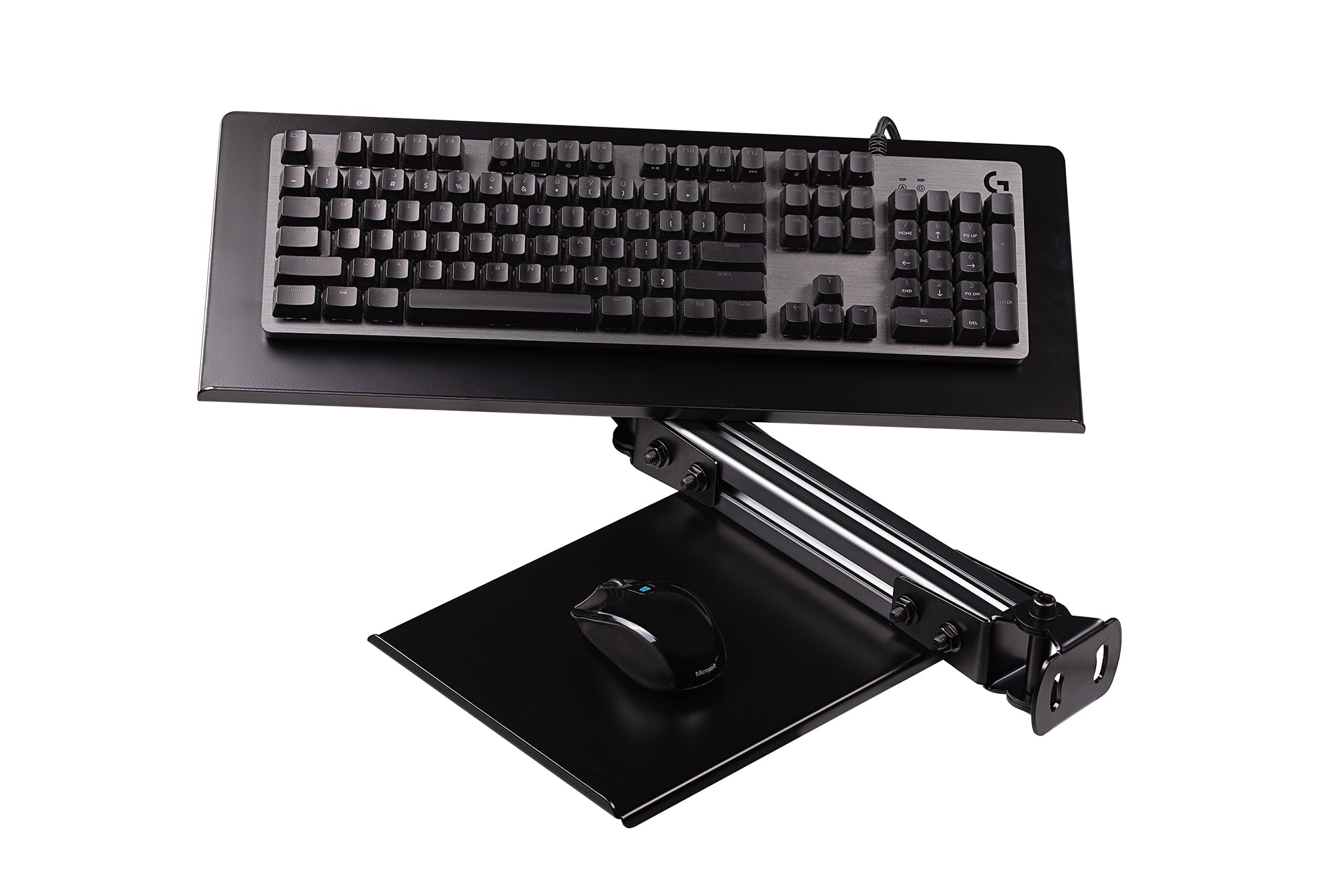 F-GT Elite Keyboard and Mouse Tray Carbon Grey