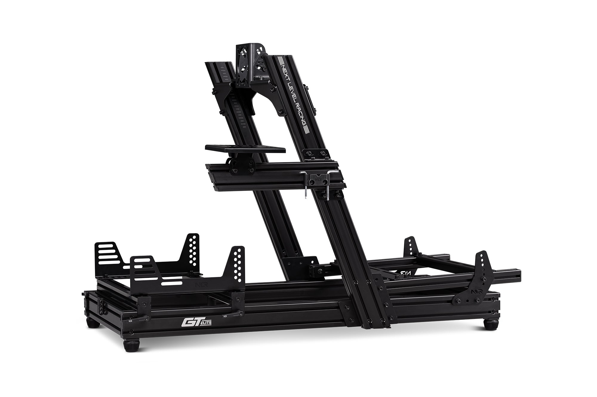 GTElite Aluminium Simulator Cockpit - Front and Side Mount Edition