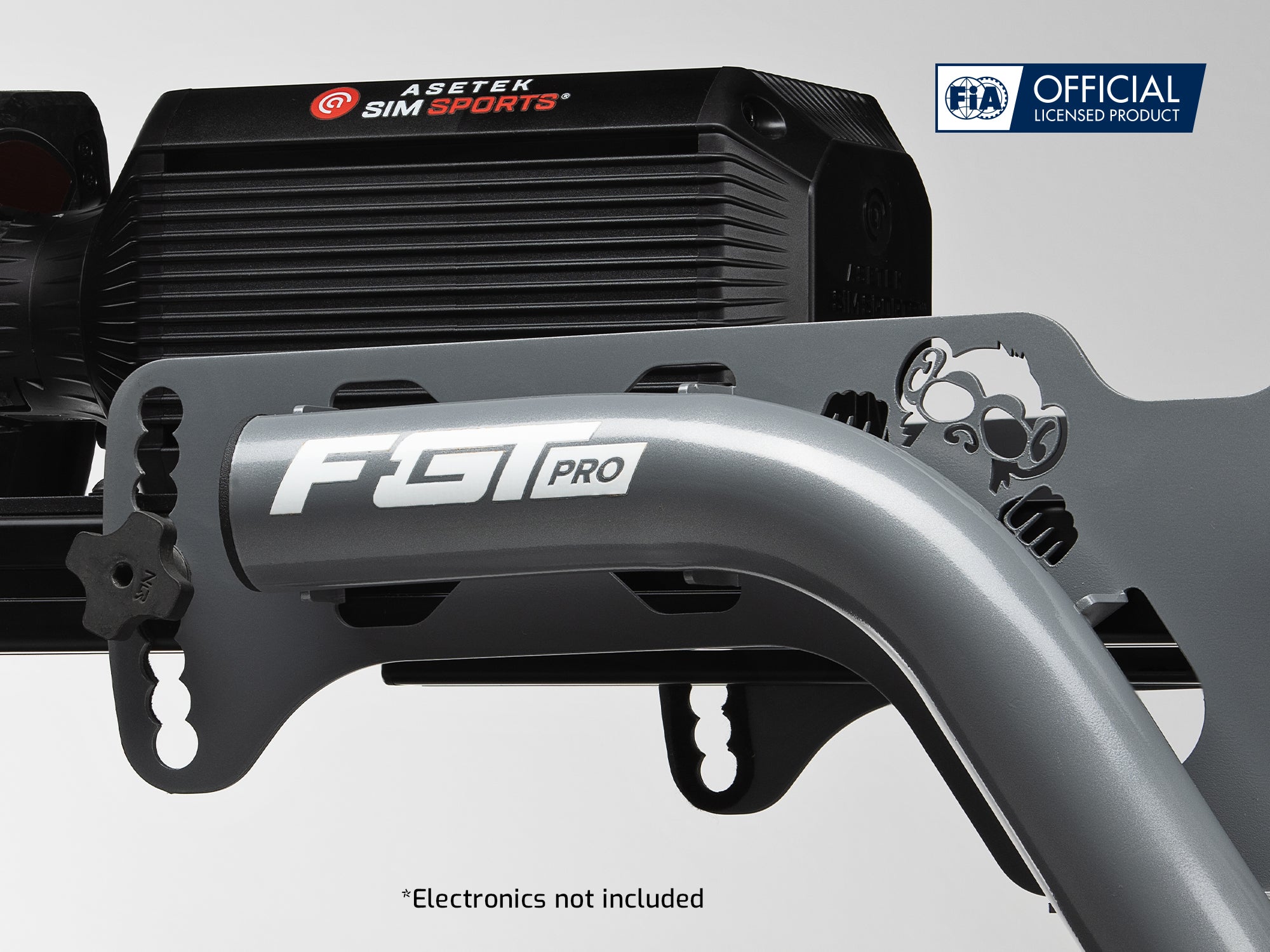 F-GT Pro Formula and GT Racing Cockpit - Grey Edition