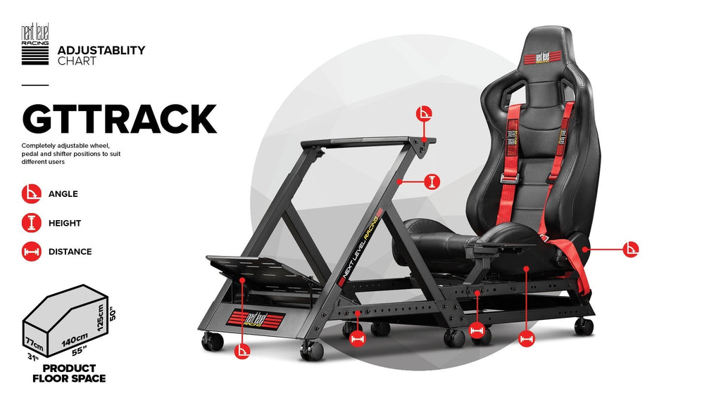 GTtrack Racing Simulator Cockpit